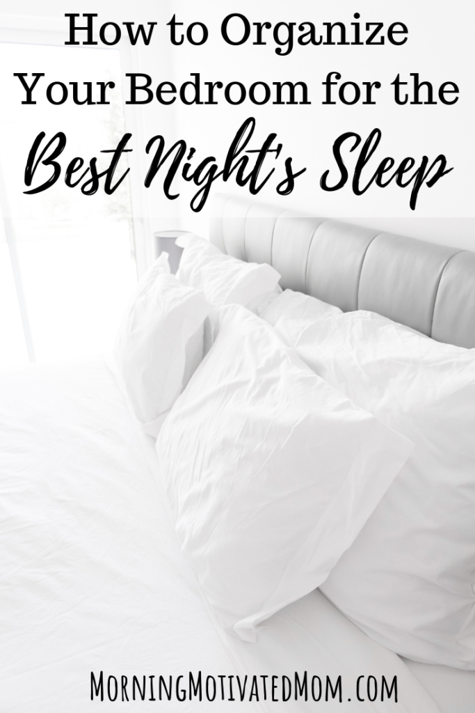 Sleep is so important to your health! Do you find yourself restless and struggle to get to sleep? Maybe start with creating a great sleeping environment. How to Organize Your Bedroom for the Best Night's Sleep