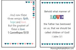 Valentine Bible Verse Printable