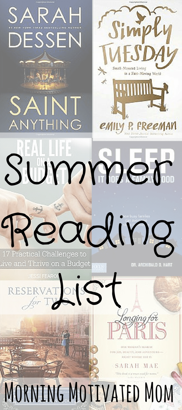 Summer Reading List