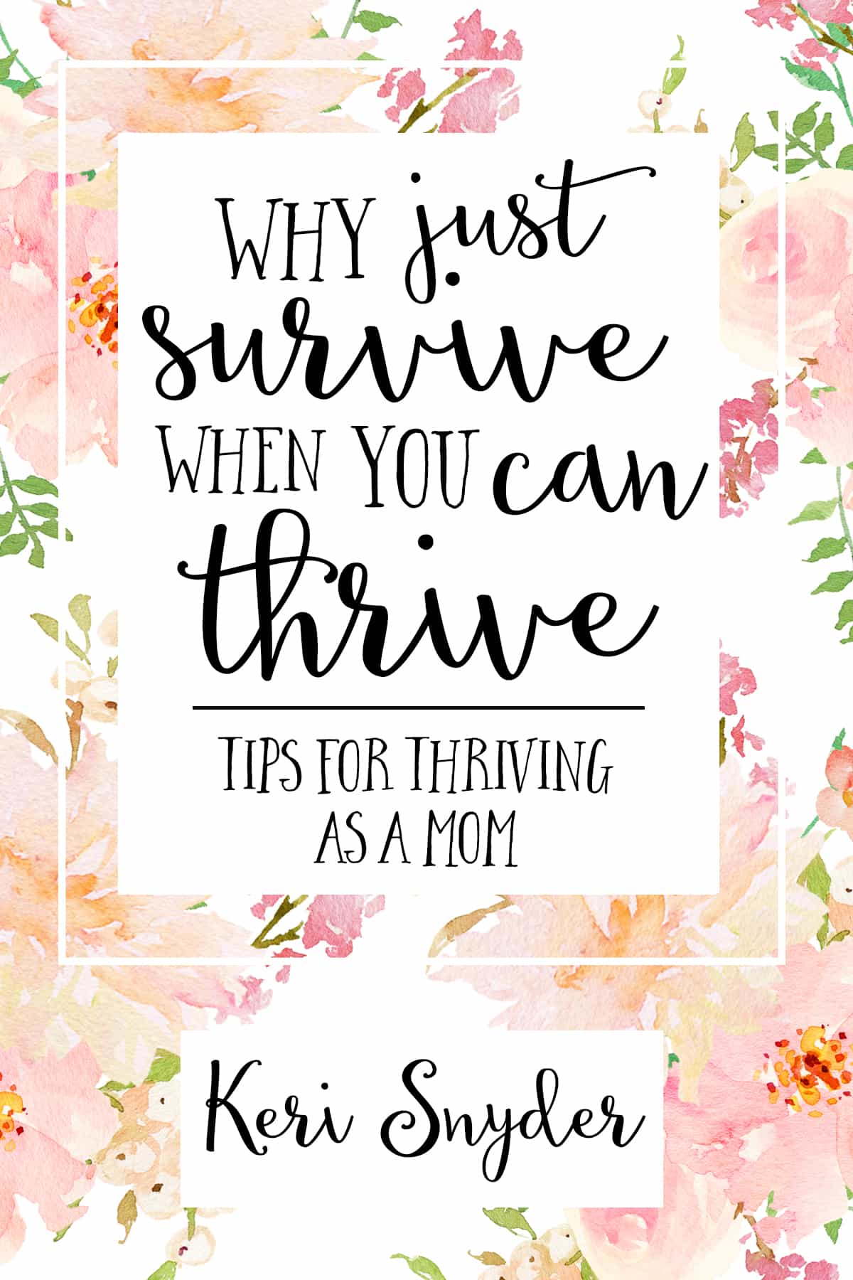 Why Just Survive When You Can Thrive. A Book Review.