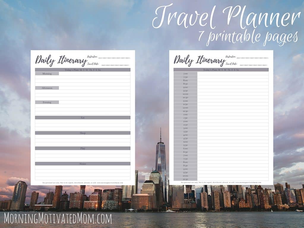 Travel Planner Printables (6)
