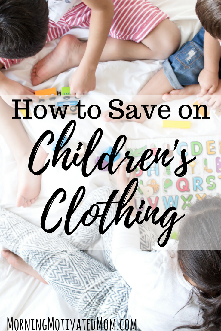 How to save on children's clothing