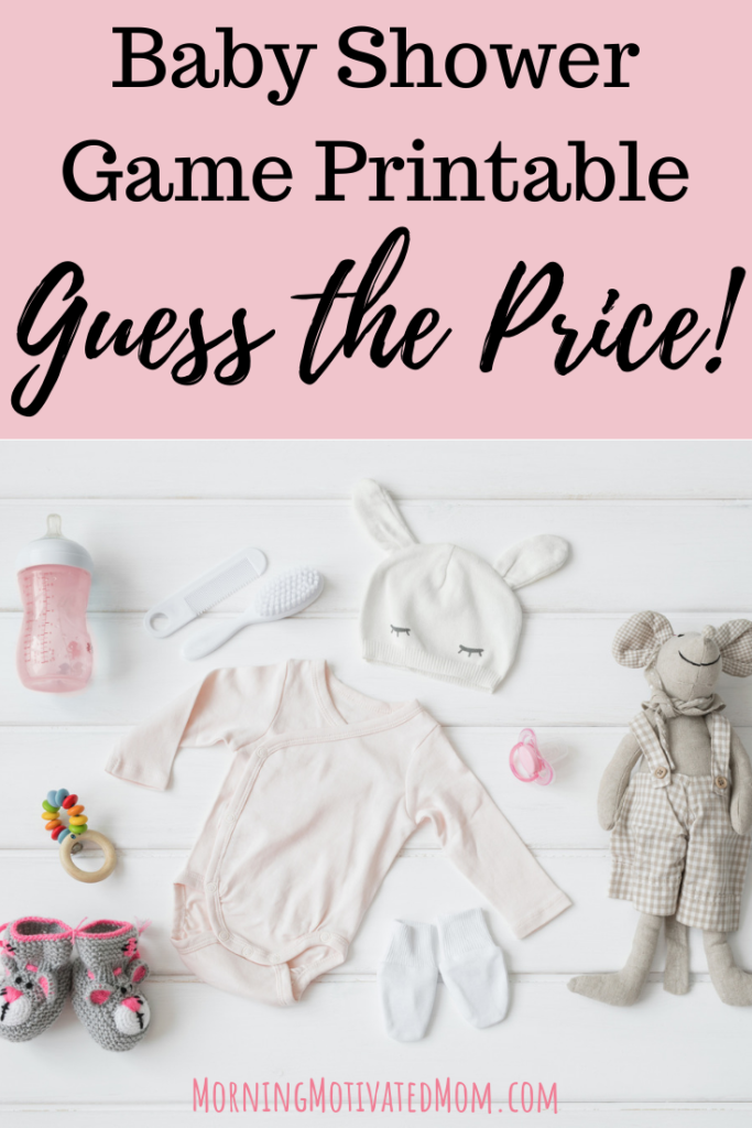 Free Baby Shower Printable. Guess the Price. This baby girl shower game is perfect for after the baby has arrived. Have the guest guest the price of the baby items. See who gets the closest!