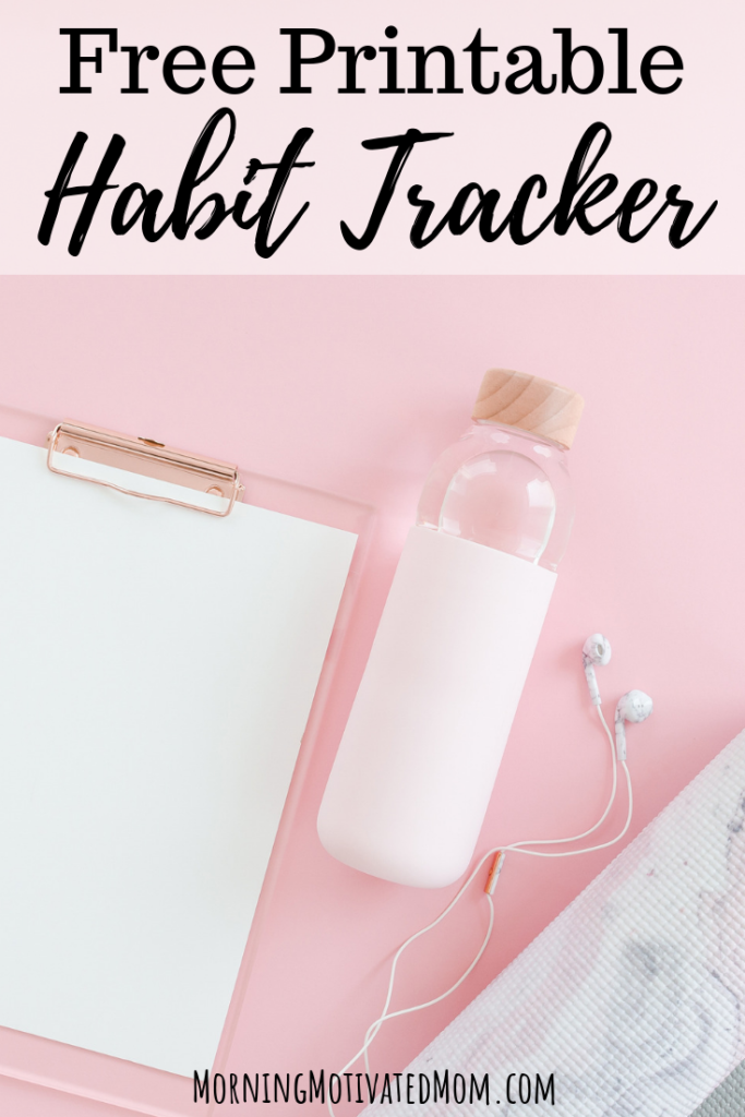Free Printable Habit Tracker. Track your daily habits in 2019. Creating a daily habit is a great way to complete a goal, little by little.
