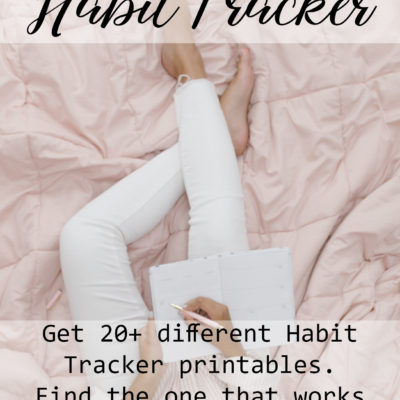 Habit Tracker Printables